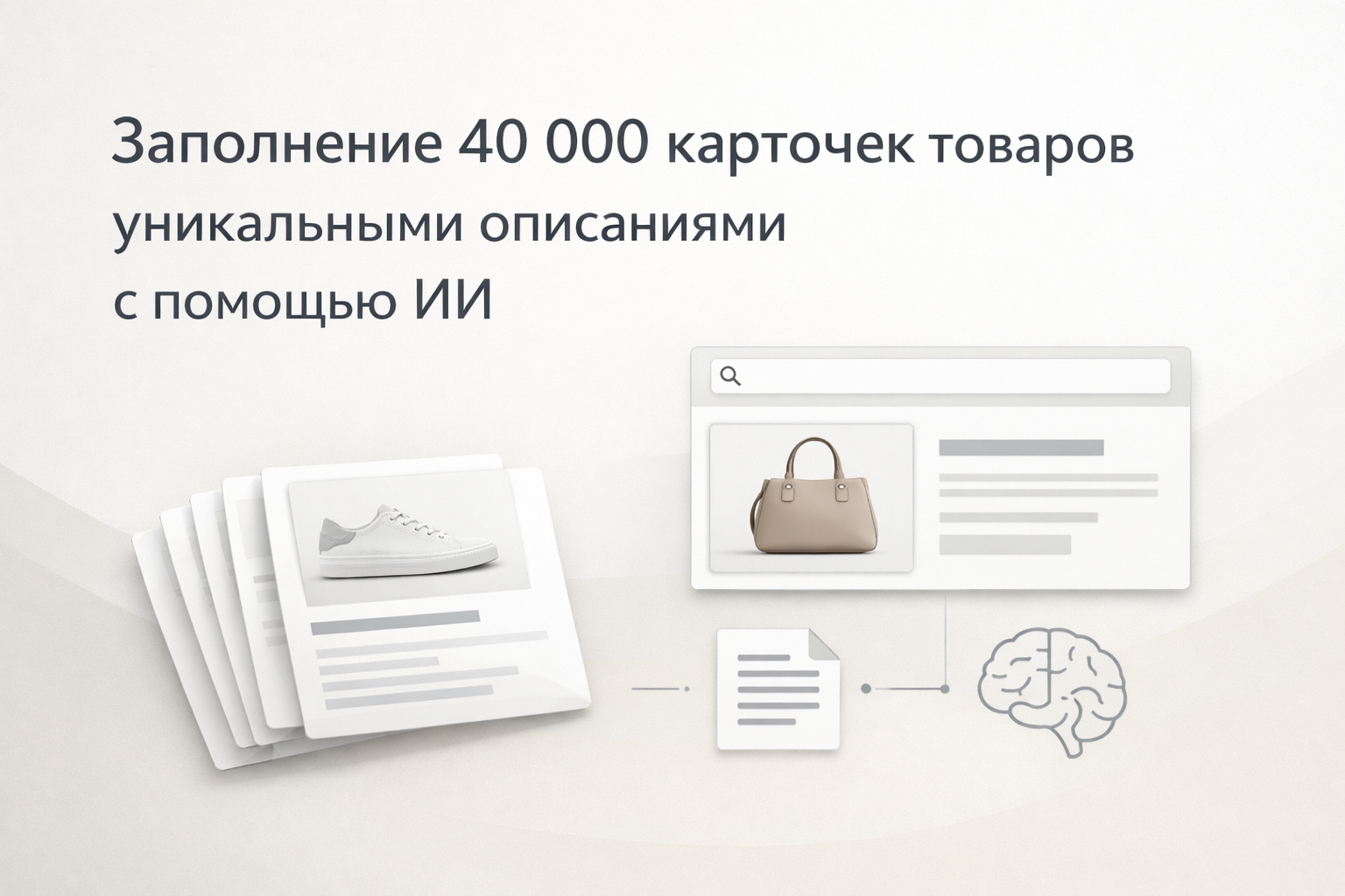 Генерация описаний для каталога